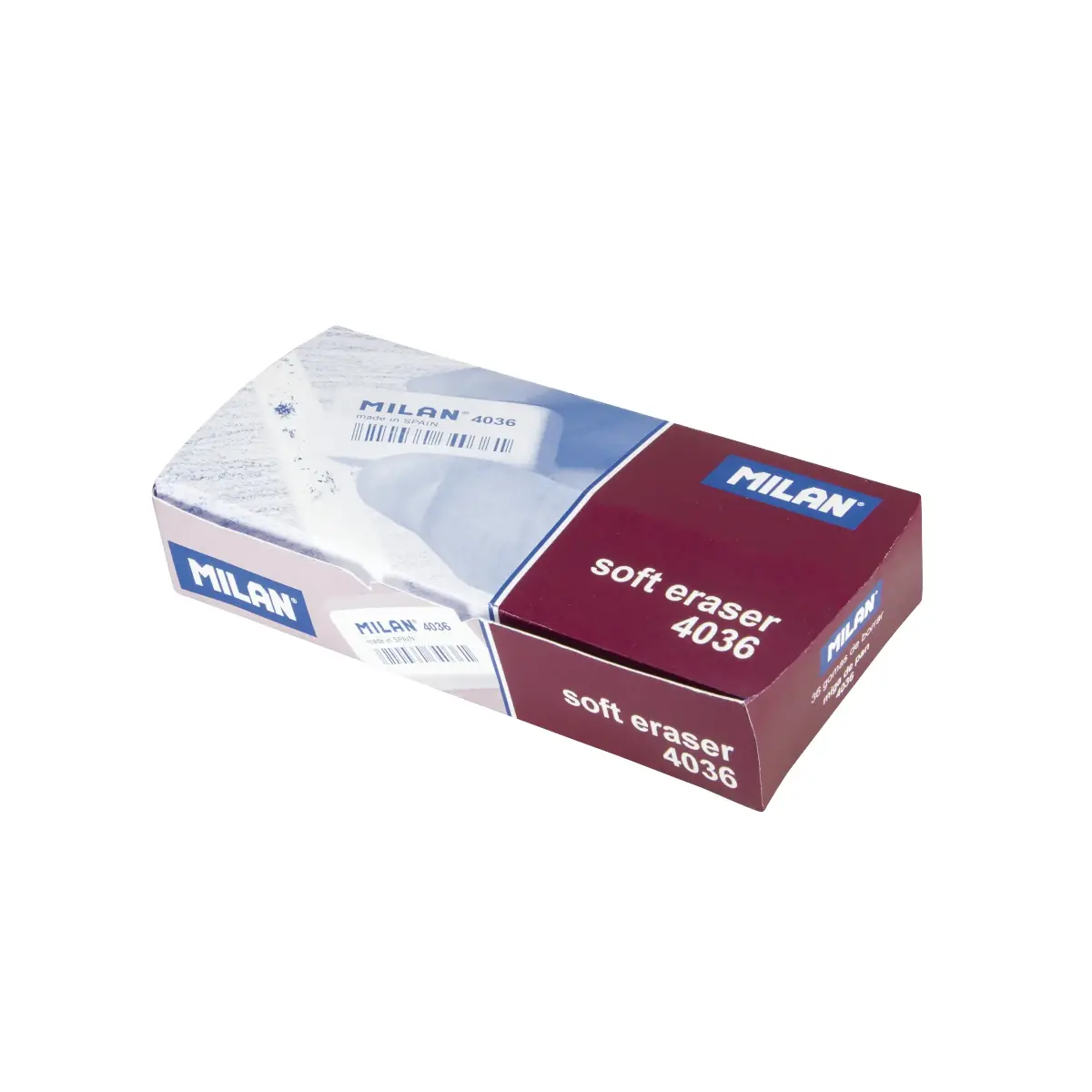Kutu 36 esnek yumuşak sentetik kauçuk silgi 4036 (ayrı sarılmış)