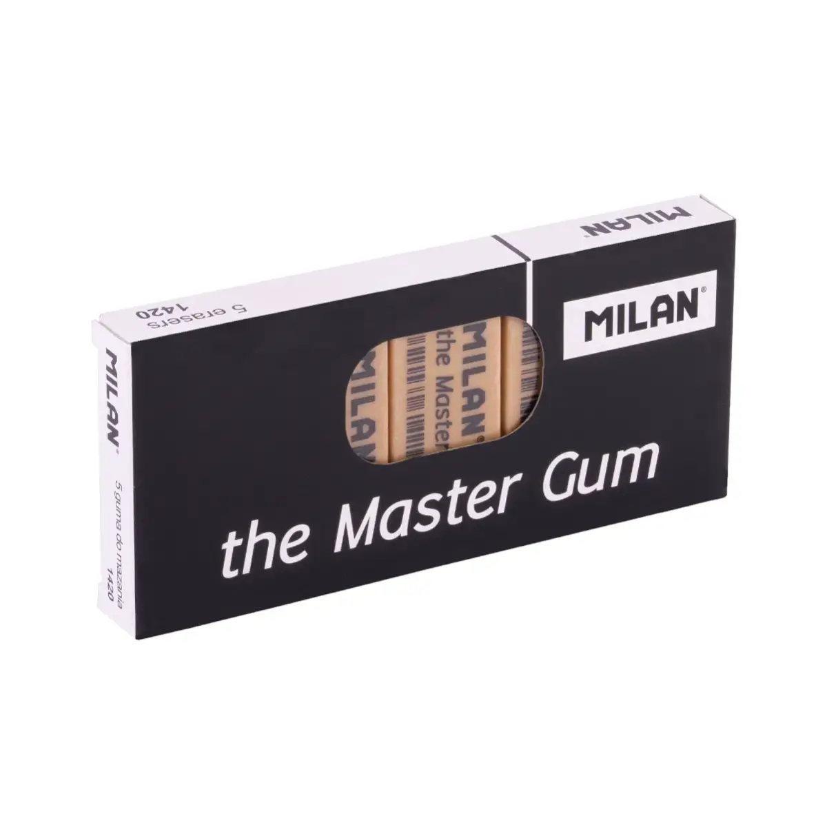 Kutu 5 Master Gum silgi, softer ve emici, güzel sanatlar için özel (ayrı sarılmış)