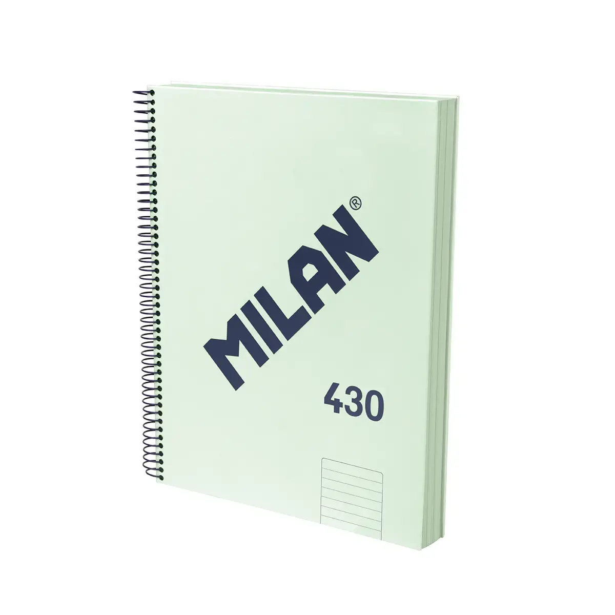 A4 Telli Defter sert kapaklı, çizgili kağıt (7 mm), 120 yaprak 95 gr/m², 430 1918 koleksiyonu, yeşil