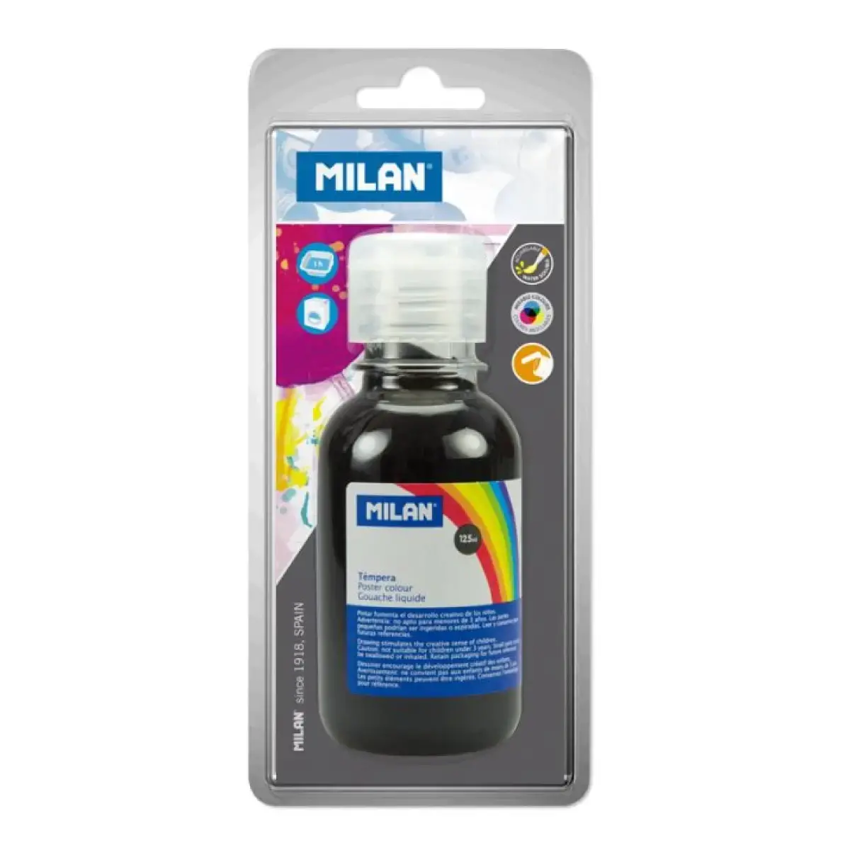 blister şişe 125 ml poster boyası light yeşil