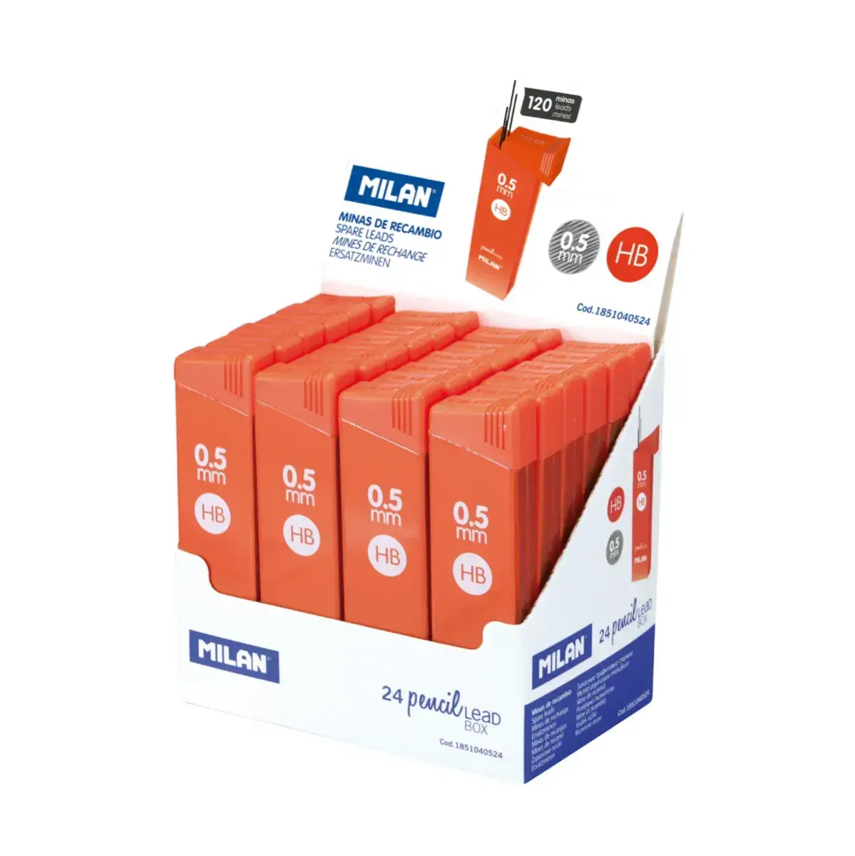 Teşhir kutusu 24 tubes 120 yedek leads 0.5 mm