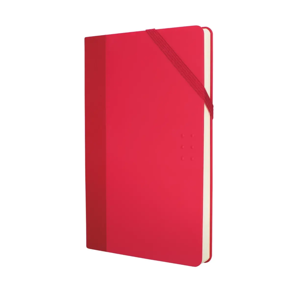 Orta boy kırmızı renkler defter, düz kağıt