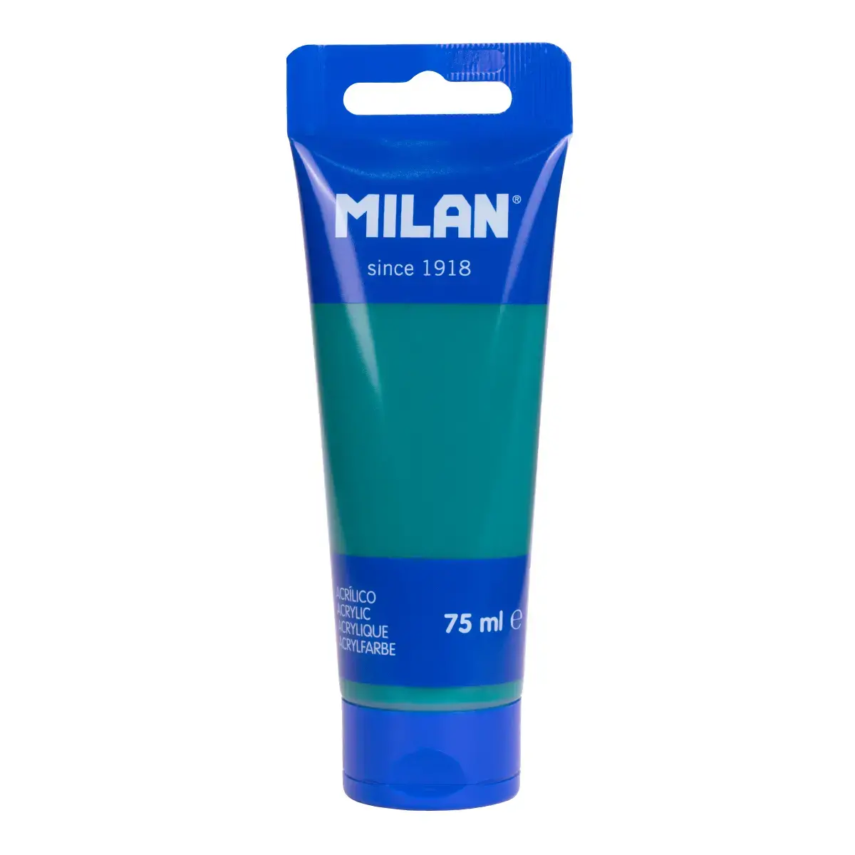 75 ml tüp akrilik boya, emerald yeşil