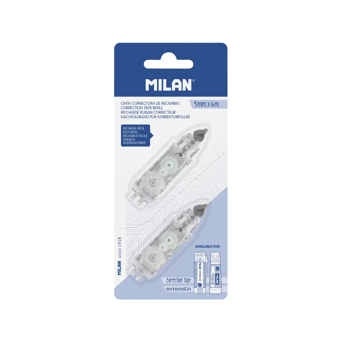 blister 2 silindirik düzeltme bandı yedek 5 mm x 6 m