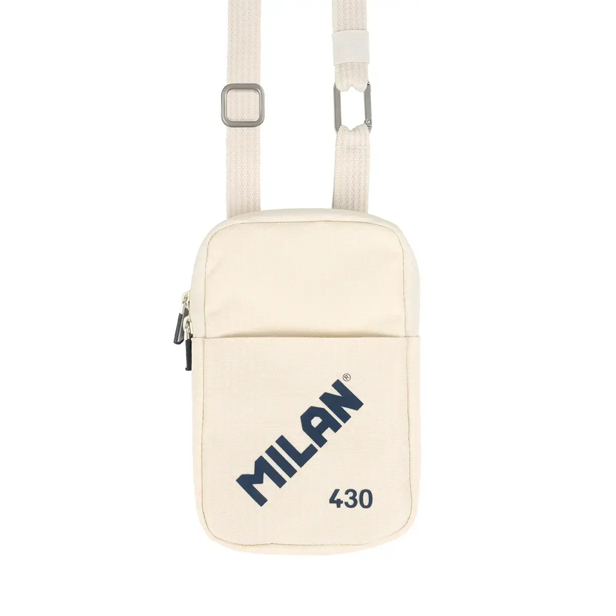 Küçük crossbody çanta MILAN 430 1918, bej