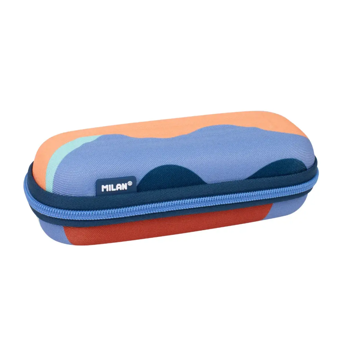 Semi-rigid oval kalemlik Fun serisi, çok renkli