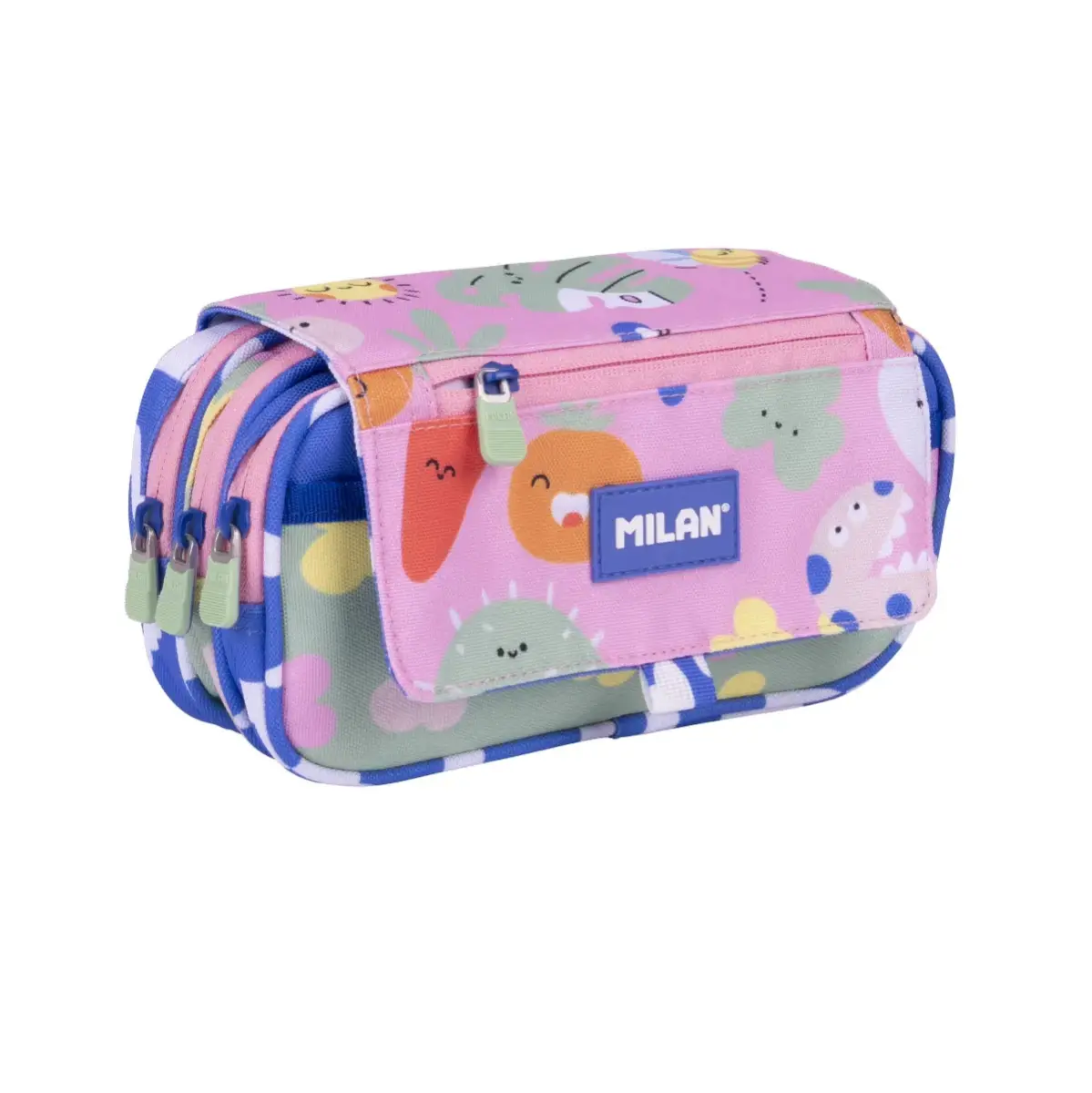4 fermuarlı kalemlik ve a flap yeşil & Grow özel serisi