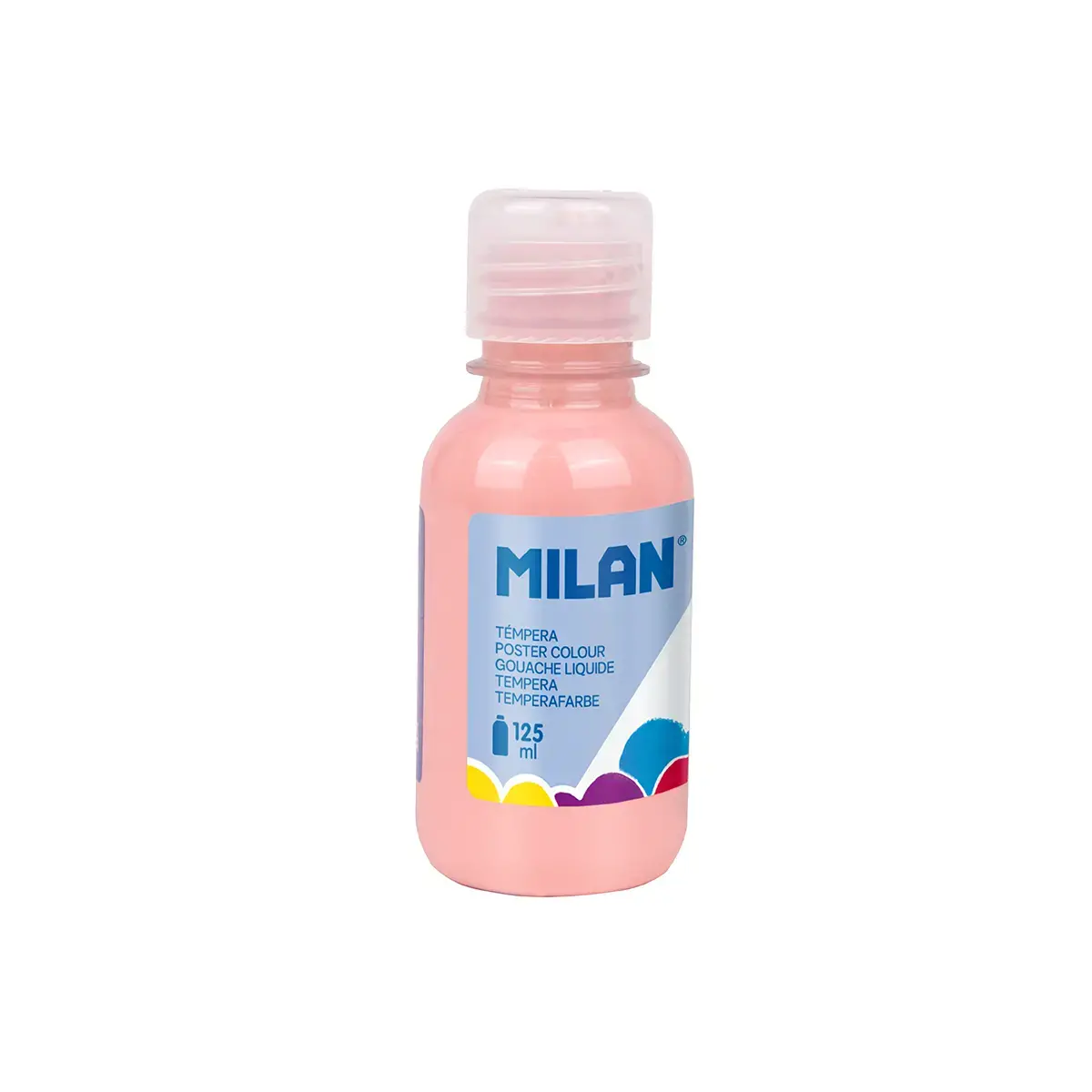 125 ml şişe pale pembe poster boyası