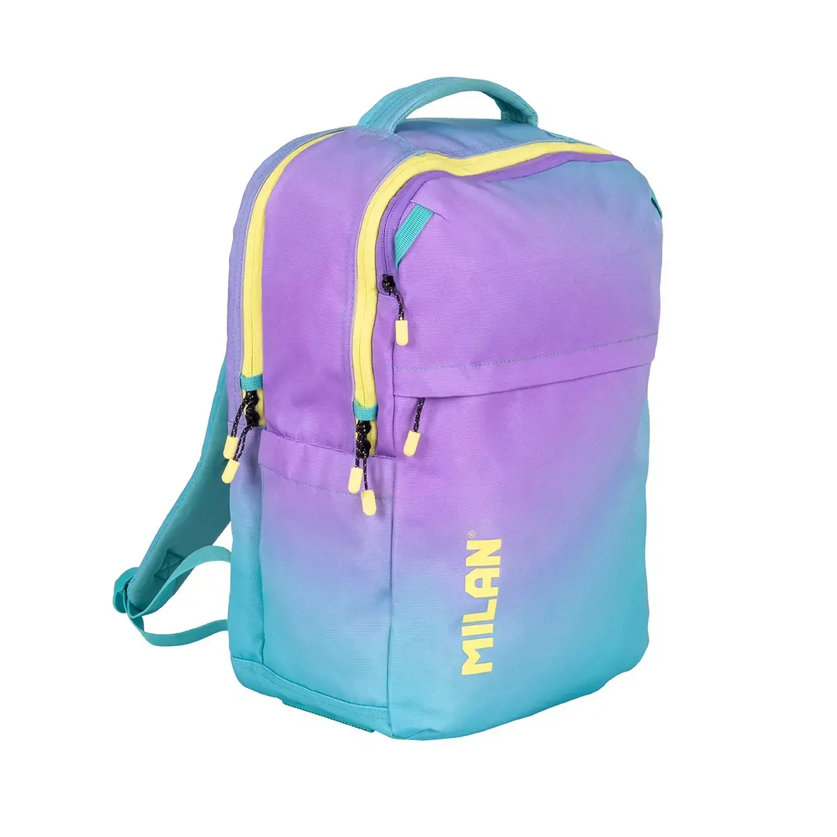 sırt çantası 5 zipped bölme (25L) Sunset koleksiyonu, turkuaz