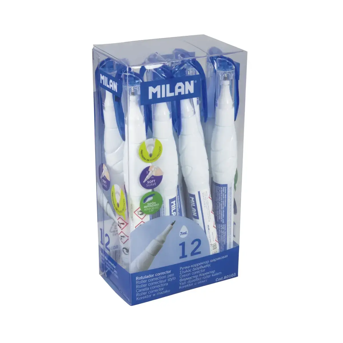 Kutu 12 correction fluid tükenmez kalem 7 ml