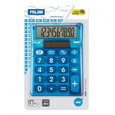 12 dígitos Milan 40925BL Calculadora de sobremesa 