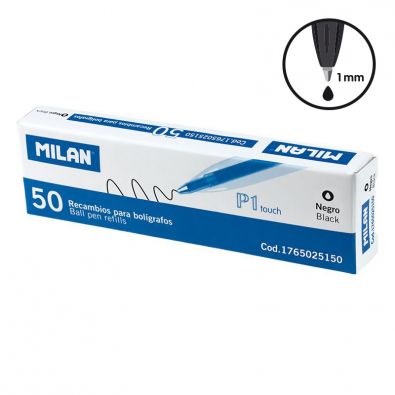 Milan Mini P1 Touch - retractable ballpoint pen - medium point (1mm) -  Schleiper - Complete online catalogue