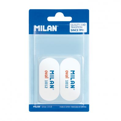 PACK AHORRO 5 GOMAS DE BORRAR MILAN CUADRADA 430. MIGA DE PAN. LA