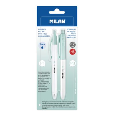 Pen Milan P1 Touch Colours Ballpoint Light Blue - Stationery-Writing :  Onehunga Books & Stationery - MILAN PENS-BALLPOINT OPTIONAL BTS2022