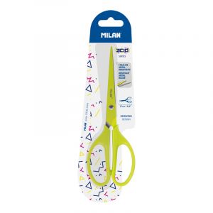 Milan Pastel Basic Scissors - Yellow, 5-1/4