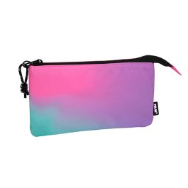 5 pocket pencil case Sunset pink MILAN