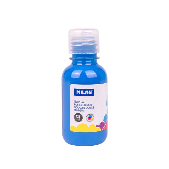 Temperas Liquidas para Niños y Escolares Milan 125 Ml