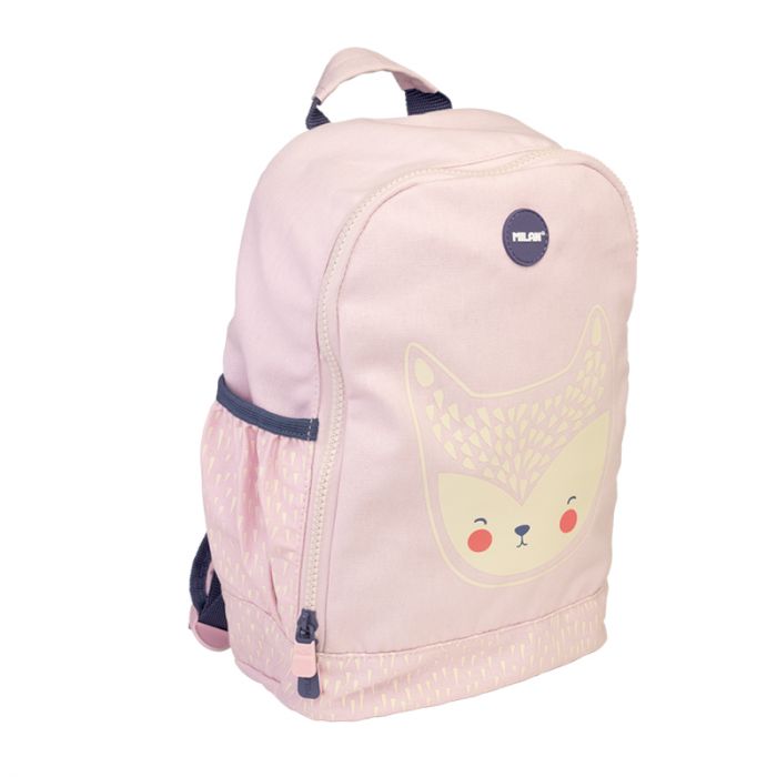 Mochila escolar pequeña Berrywood rosa •