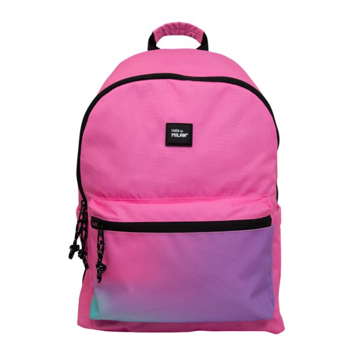 Classic school backpack 22L Sunset pink MILAN