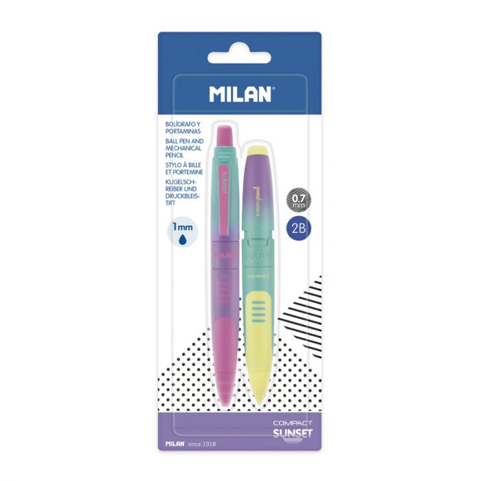 Stylo à Bille MILAN P1 Touch avec Pointe pour écran tactile 1 mm / Bleu  clair