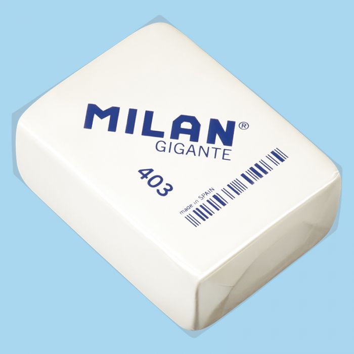 Milan gomme plastique couleurs pastels, Pas Cher