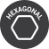 Hexagonal shape