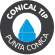 Conical tip